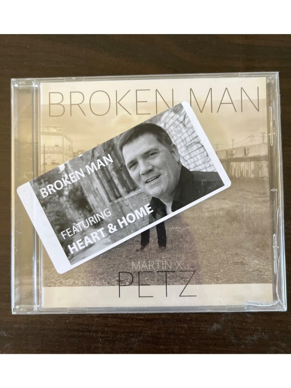 3 For $6 NWT Martin X Petz : Broken Man (CD, 2016)